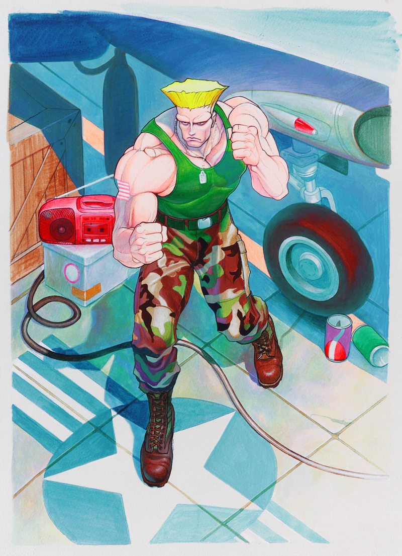 Illustration for article titled Capcom Wouldn't be Capcom Without Akiman's Amazing Art